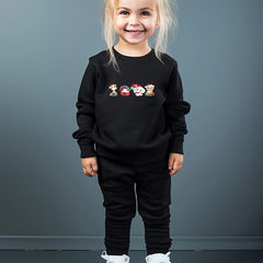 Girls Christmas Animals Sweatshirt & Sweatpants Set