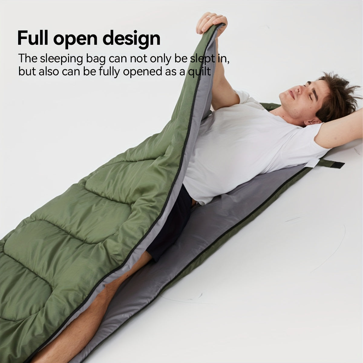 Portable Camping Sleeping Bag with Storage Bag
