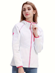 Women's Thermal Hooded Jacket for Mountaineering Hiking Sport