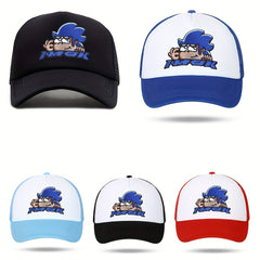 Unisex Mesh Sunshade Adjustable Baseball Cap For Outdoor Sport