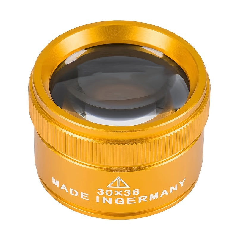 30x36 Optical Glass Lens Jewelry Magnifier Loupe For Jewelry Coin Stamps Wat