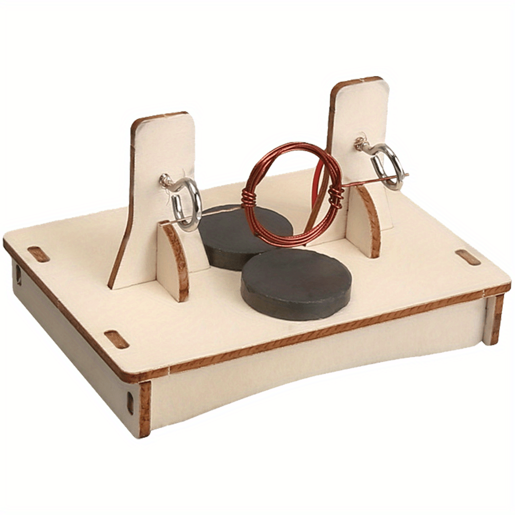 DIY Motor Material Kit Toys Wooden Toy Assembly Supplies