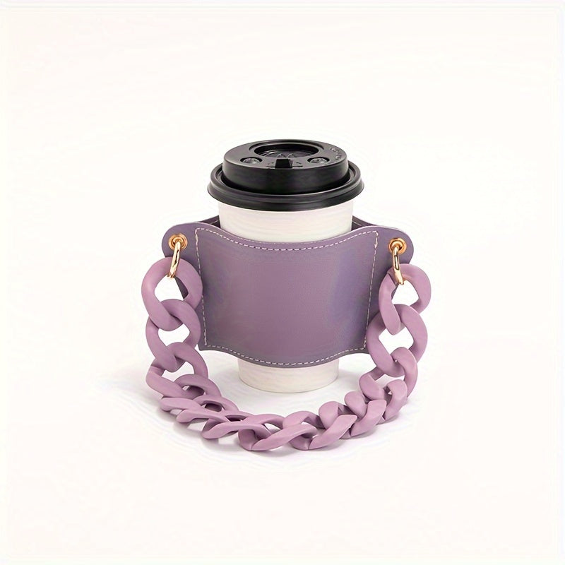 Portable Solid Cup Cover Anti Scald Protective Cover