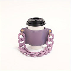 Portable Solid Cup Cover Anti Scald Protective Cover