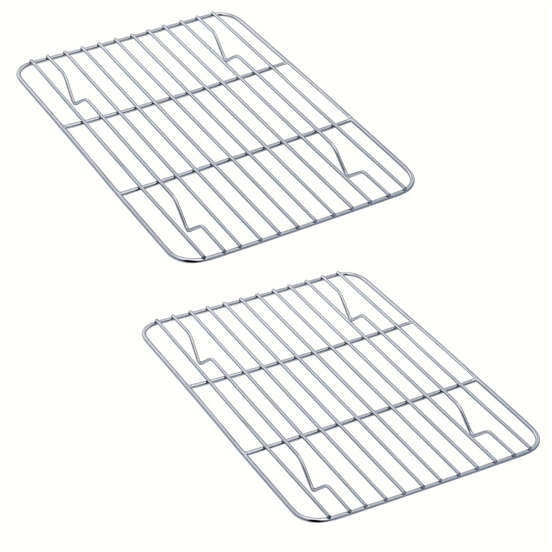 Stainless Steel Baking Rack Set 201 Mesh - Large & Small - 2 Racks