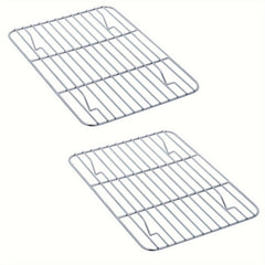 Stainless Steel Baking Rack Set 201 Mesh - Large & Small - 2 Racks