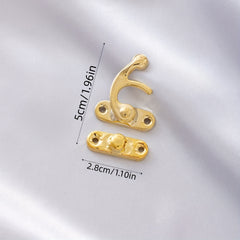 Vintage Style Swing Arm Clasp Bronze Toggle Hasp for Suitcases