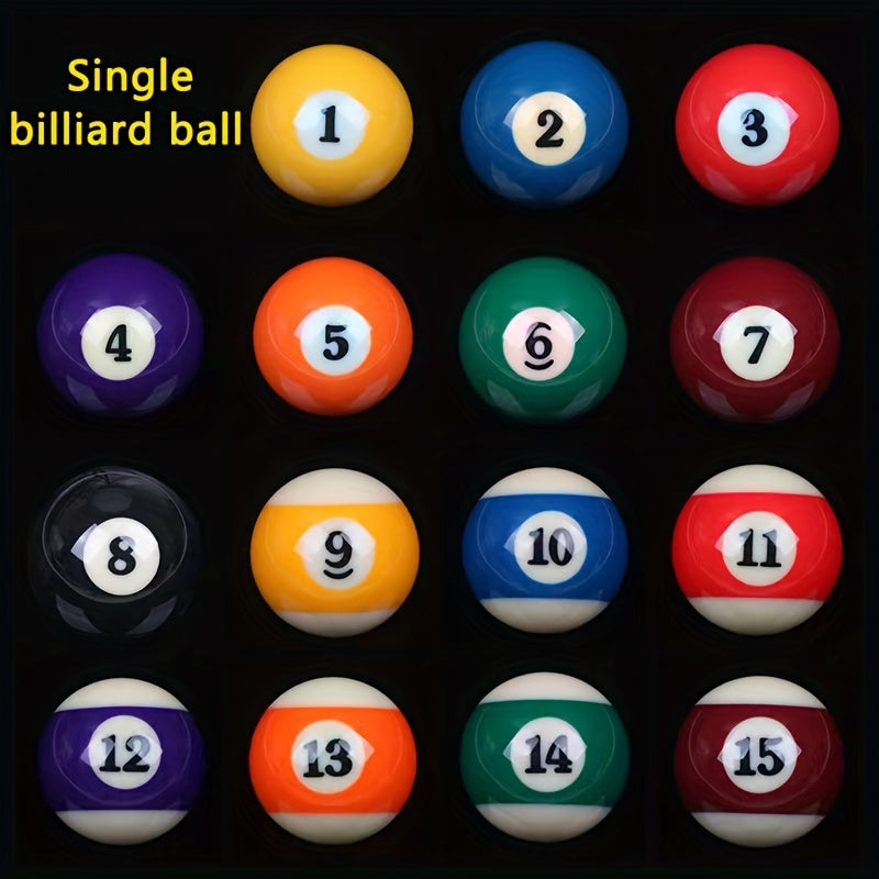 1pc Regulation Size Billiards Ball No 1 to No 15