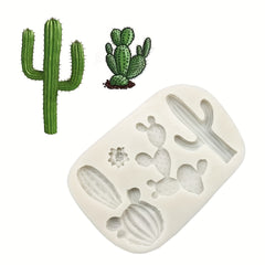 Cactus Silicone Fondant Mold for Cake Decorating
