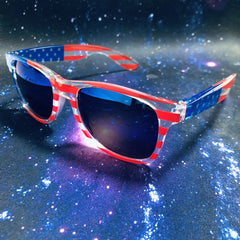 American Flag Party Sunglasses, Set of 4