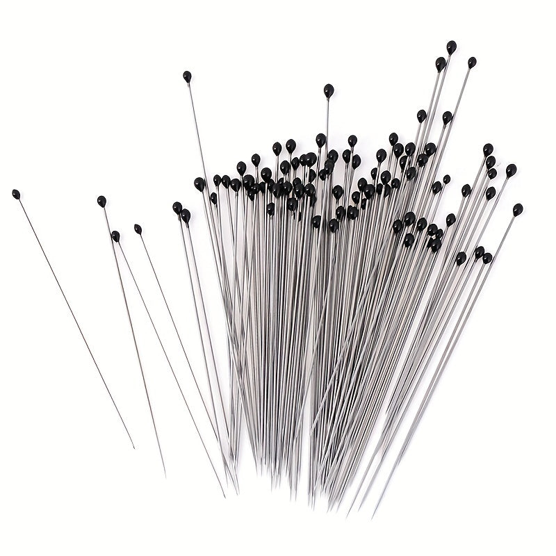 100pcs Stainless Steel Insect Pins for School Lab Education