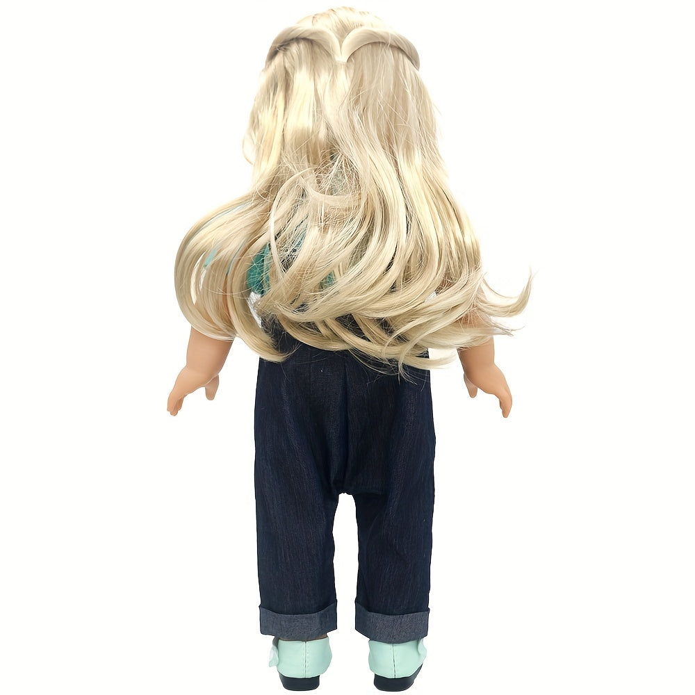 Green Doll Outfit Set for 43 Reborn Vinyl Dolls Hoodie & Pants