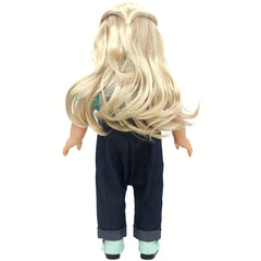Green Doll Outfit Set for 43 Reborn Vinyl Dolls Hoodie & Pants