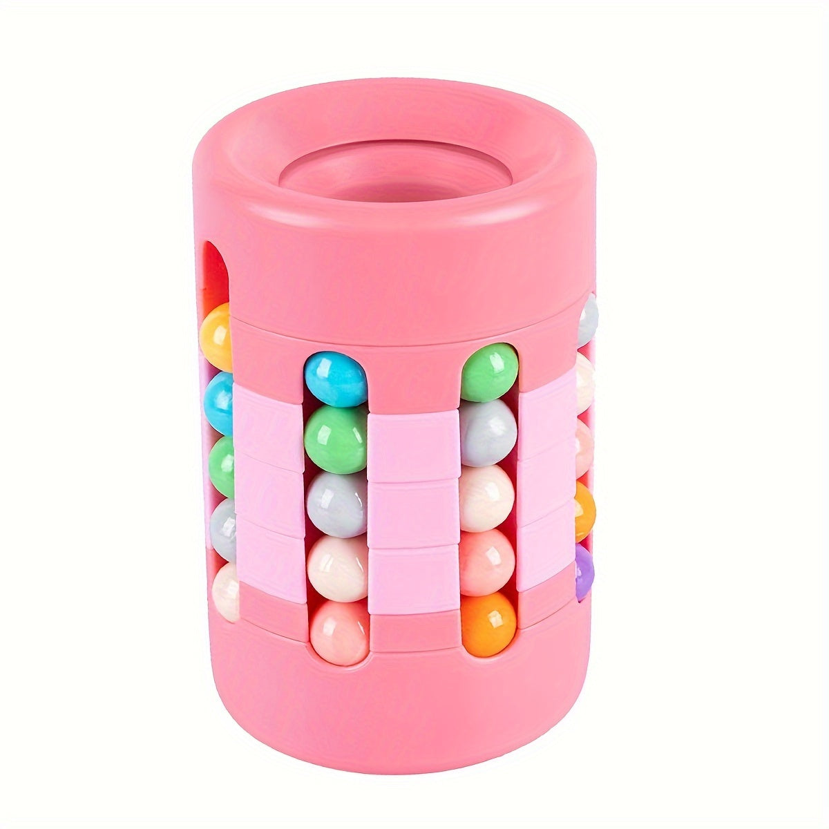 Magic Bean Puzzle and Spinner Pen Holder Cube Toy