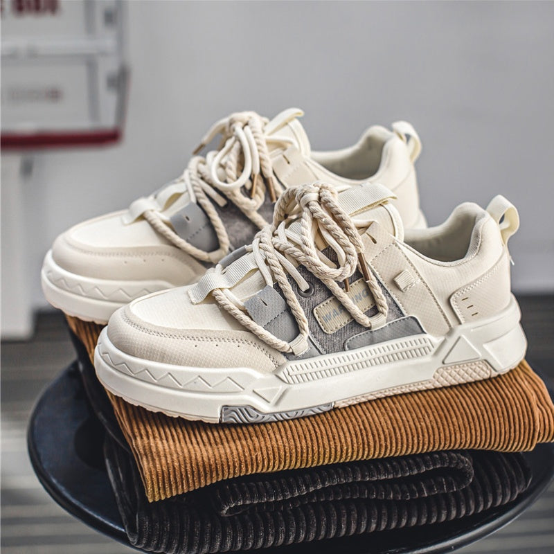 Men's Platform Skate Shoes Lightweight Comfy Sneakers