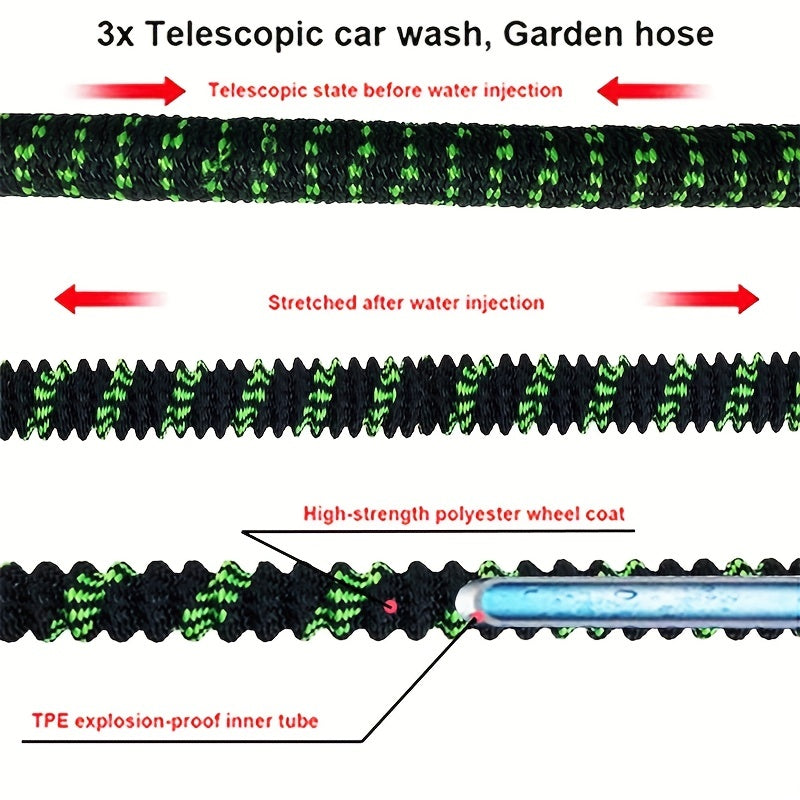Magic Garden Watering Hose - Wear Resistant - High Pressure Car Washing Nozzle