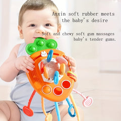 Baby Radish Pulling Molar Glue Stick Early Education Toy