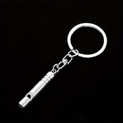 Survival Whistle Keychain Portable Life saving Whistle Car Key Chain
