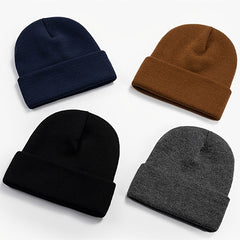 Warm Wool Knit Hat for Winter Couple