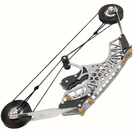 Mini Composite Bow Set Stainless Steel Decompression Toy