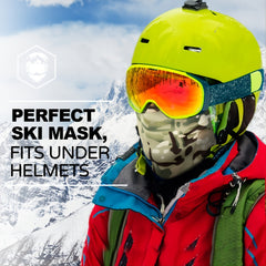 Camouflage Balaclava and Tactical Helmet Hats for Winter Protection