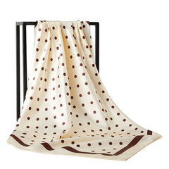 Dot Scarf Multicolor Women's Warm Shawl