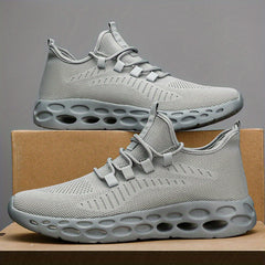 Men's Mesh Slip-on Sneakers Breathable Athletic Shoes