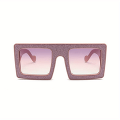 Men's Oversized Sun Protection Sunglasses Square AC Glasses
