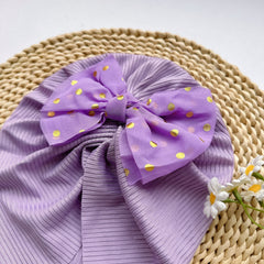 Baby Thin Headband Soft Bow Hat for Infants and Newborns