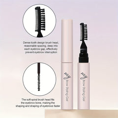 3-In-1 Brow Coloring Set: Gel, Pencil, Pomade - Brown