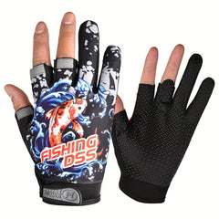 Anti-slip Fishing Gloves Touch Screen Cycling Gloves