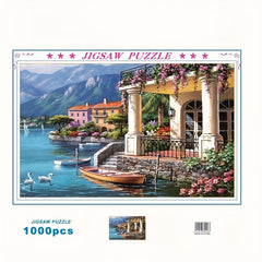 1000pcs Landscape Jigsaw Puzzle for Adults & Children