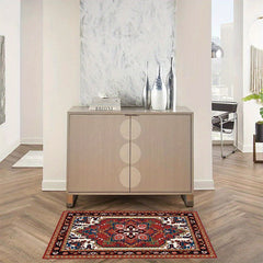 Boho Area Rug Persian Washable Hallway Runner Rug Non Slip Entryway Laundry Rug