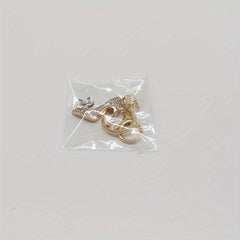 High Heel Shoes Keychain With Rhinestone Decoration