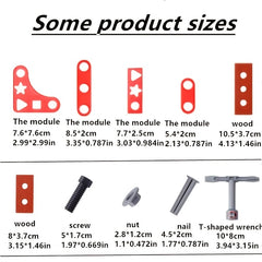 38 Piece Kids Tool Set Educational Construction Toys Boys Girls Ages 3