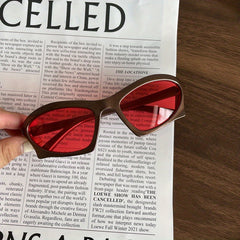 Cyberpunk Y2K Sunglasses Women Outdoor Cycling Eyeglasses