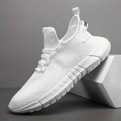 Men's Lightweight Knitted Walking Shoes Breathable Summer Casual Shoes