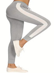 Women's Plus Colorblock Sporty Leggings High Rise