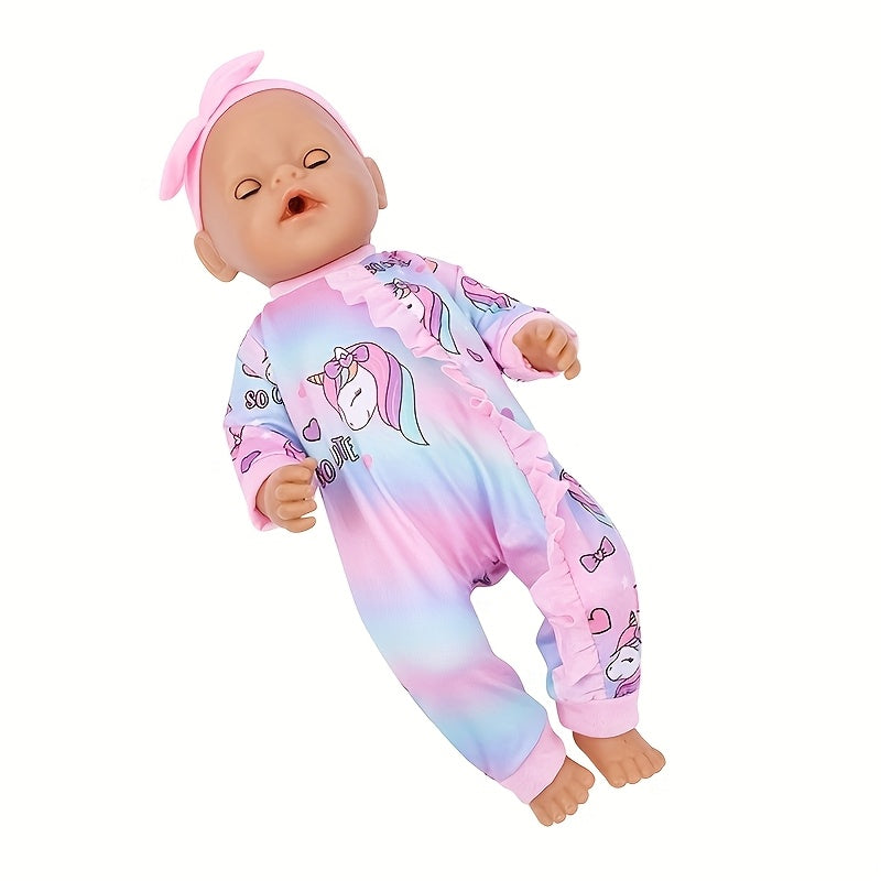 2pcs Doll Clothes Set for 35-56-45 Newborn Baby Dolls