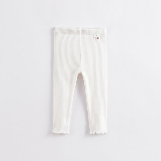 Girls Stretch Knit Flared Pants Kids Leggings Assorted Colors