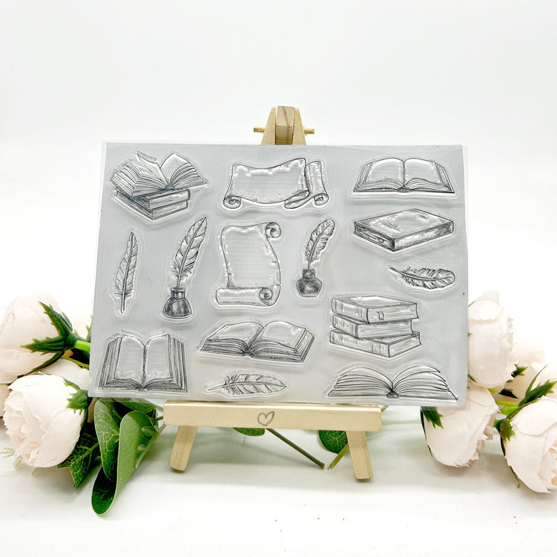 DIY Scrapbook Decoration Silicone Transparent Stamps