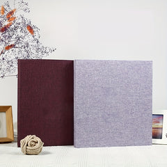 Linen Cover 25.4 cm Adhesive Photo Album 20 Pages