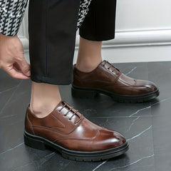 Men's Lace Up Formal Business Shoes Low Top Classic