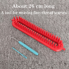 DIY Braided Scarf Tool Set - Make Your Own Weave Neck Scarf - Random