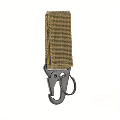 Durable Webbing Buckle Keychain for Outdoors