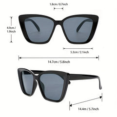 Oversized Cat Eye Sunglasses Big Frame Sunshade Eyewear Golf Glasses