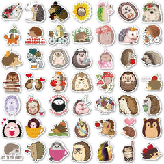 Charming Hedgehog Cork Appendix DIY Decor Notebook Water Cup Waterproof