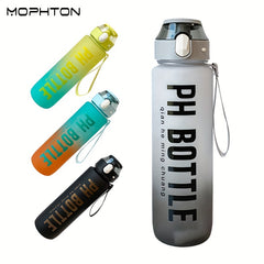 34oz Mophton Sports Water Cup Leakproof Bottle with Straw