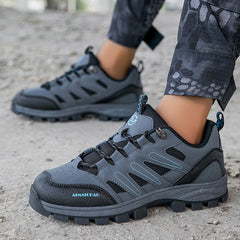 Men's Low Top Hiking Boots Non Slip Lace Up Shoes