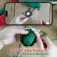 Crochet Kit For Beginners with Step By Step Tutorials